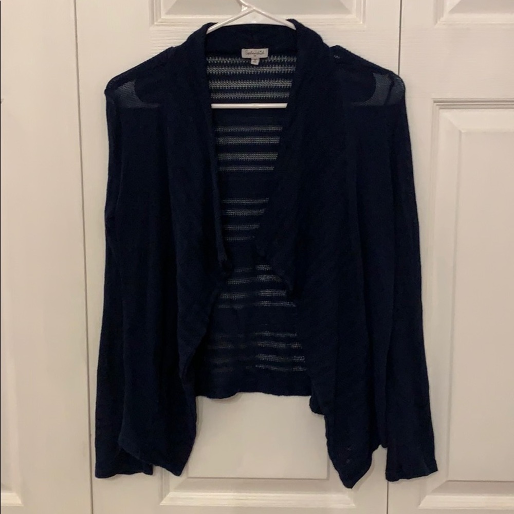 Splendid girls size 14 blue cardigan